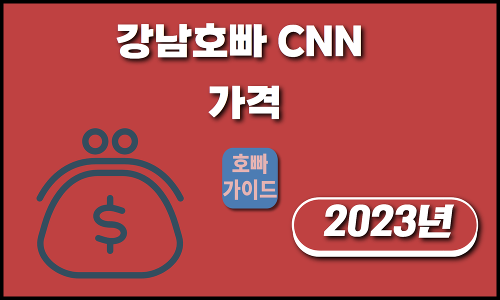 강남호빠 CNN 가격